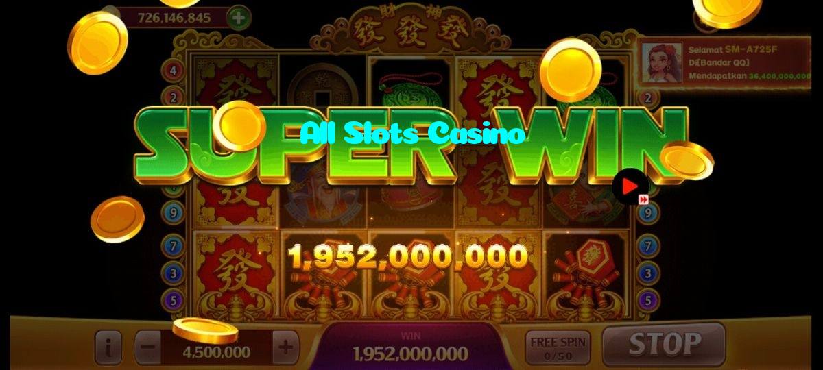 All Slots Casino casino presented on mobile device in Pakistan with slots and live games